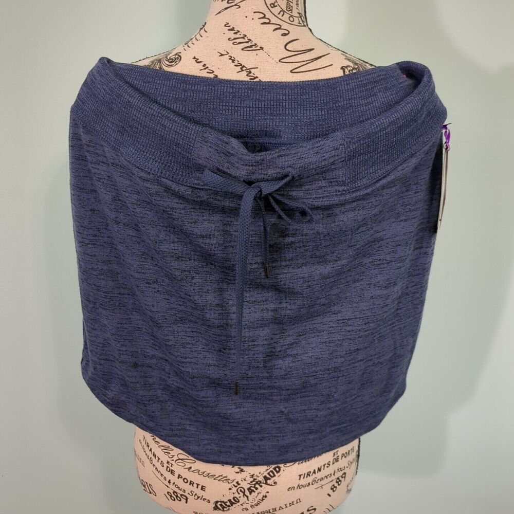 Z by Zobha studio skirt blue athleisure large new with tags